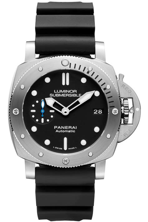 panerai submersible 42mm titanium|Panerai submersible 42mm white dial.